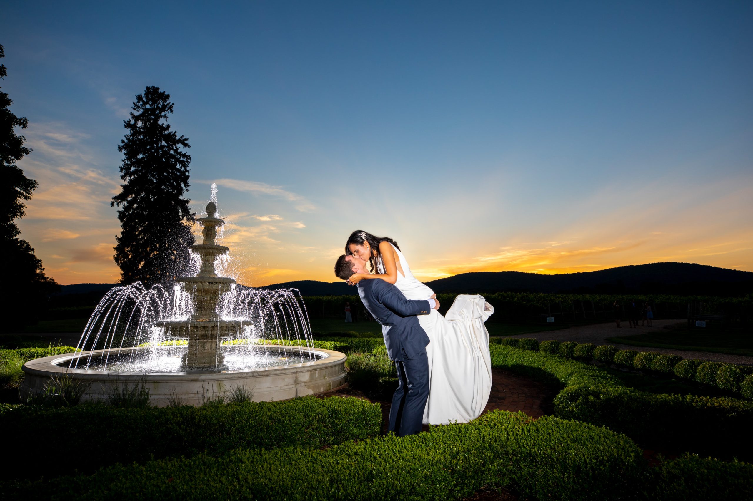 Best Sunset Wedding Photography