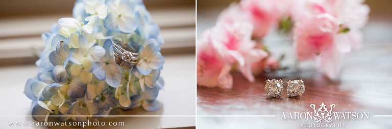 Detail Rings King Family Vineyards Charlottesville Wedding Photography 