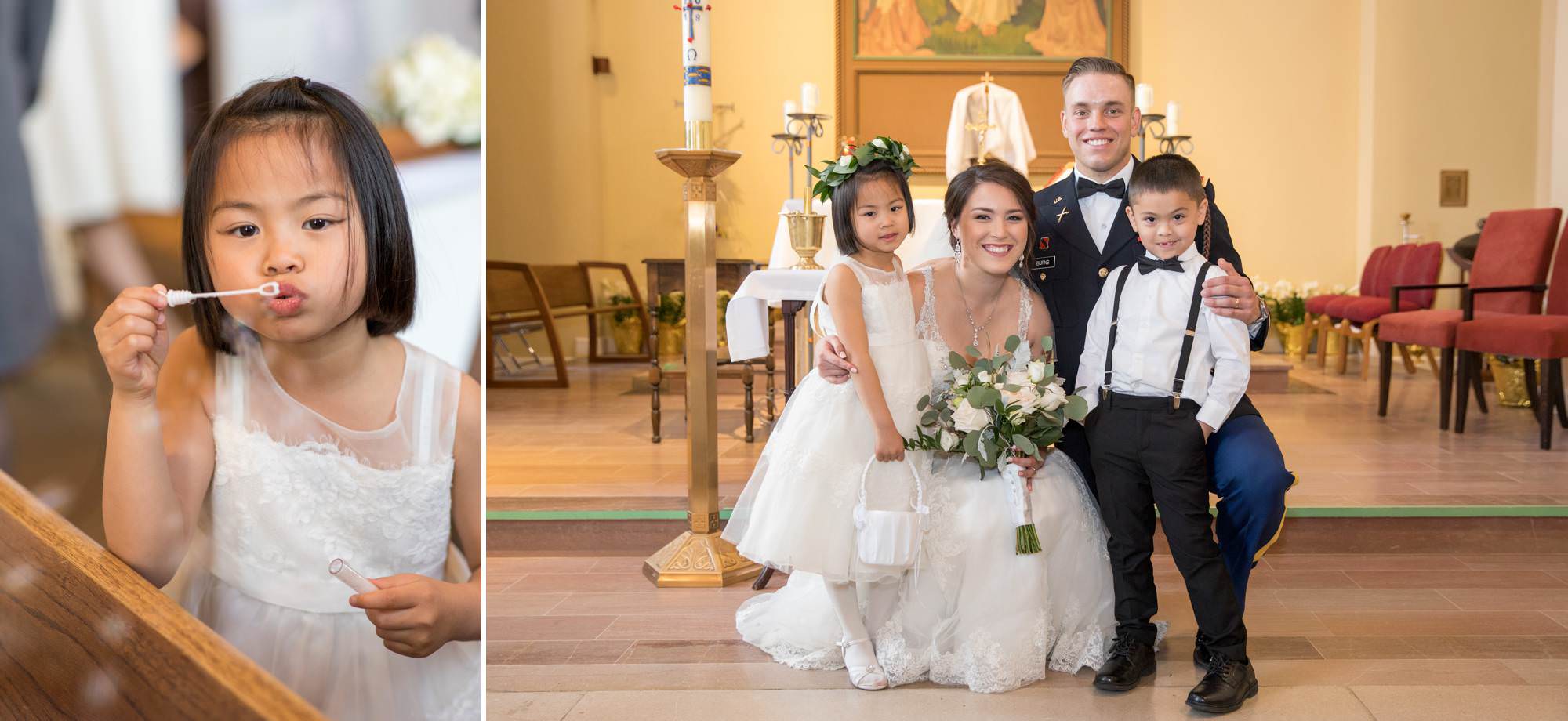 Holy Comforter Catholic Wedding Photographers