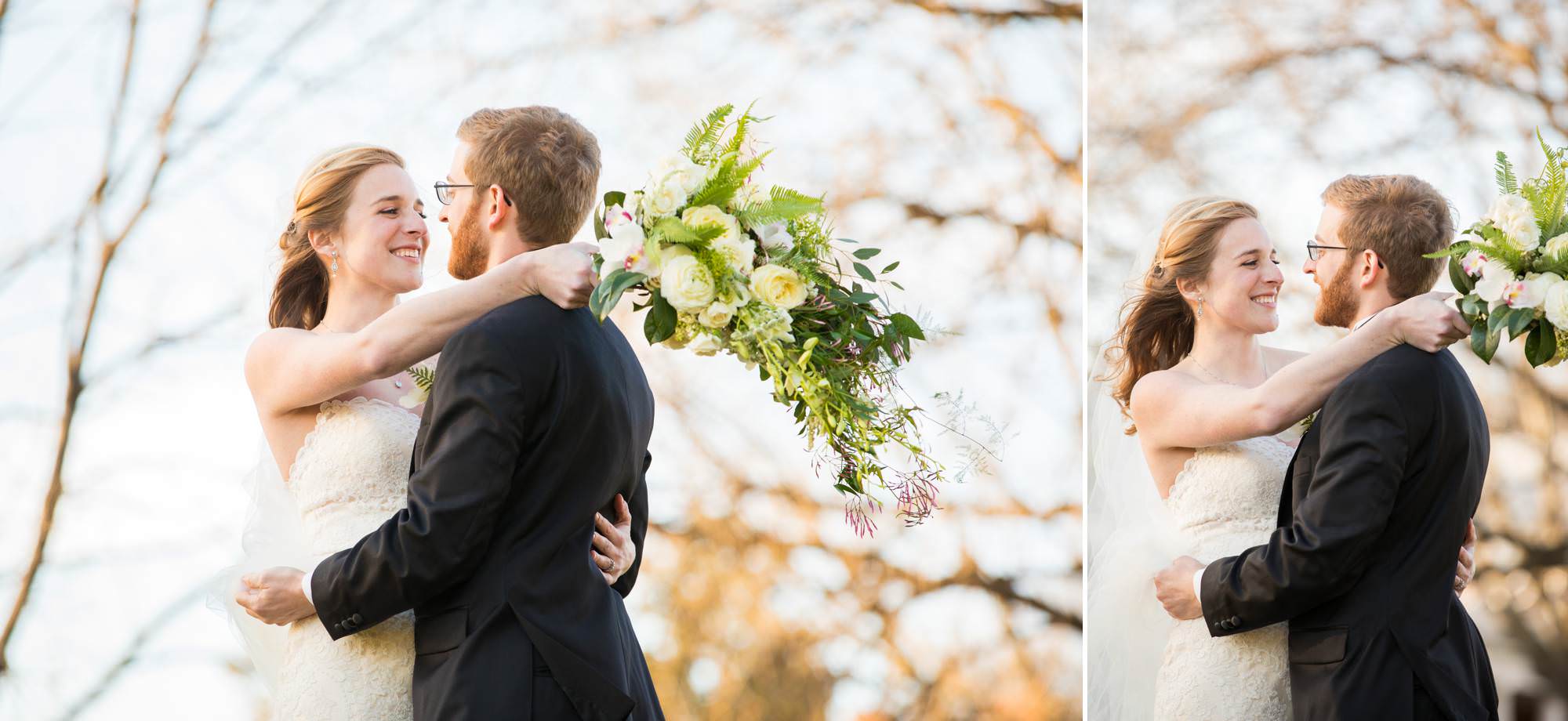 UVA bride and groom