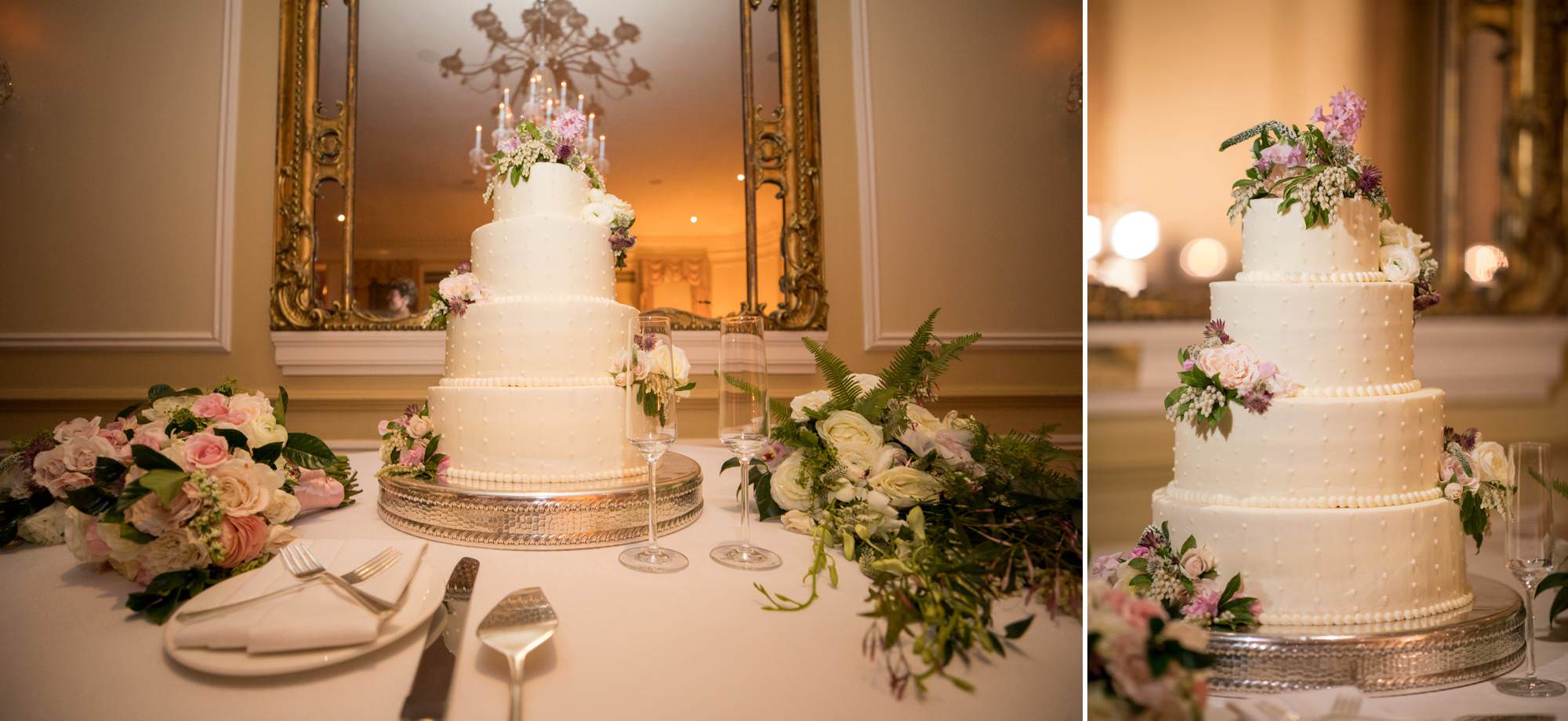 Farmington Country Club Wedding Cake