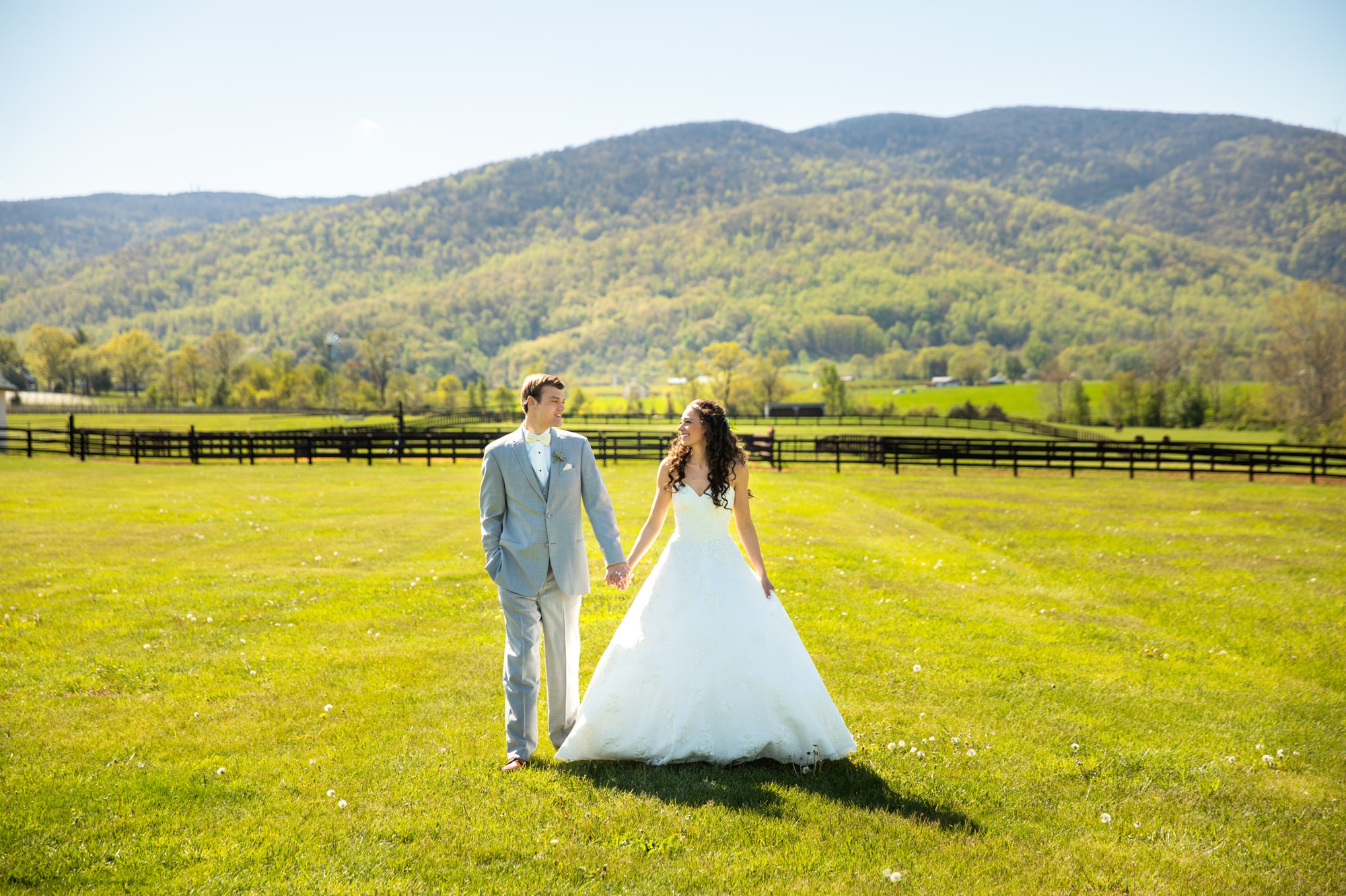 King Family Vineyards Summer Wedding