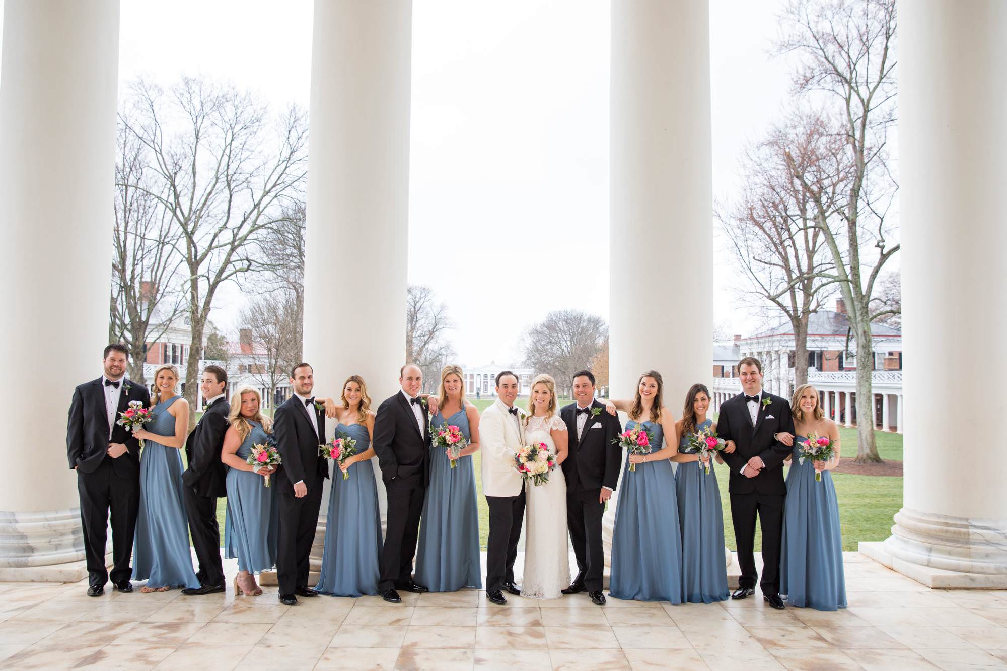 UVA Rotunda Wedding Photographers