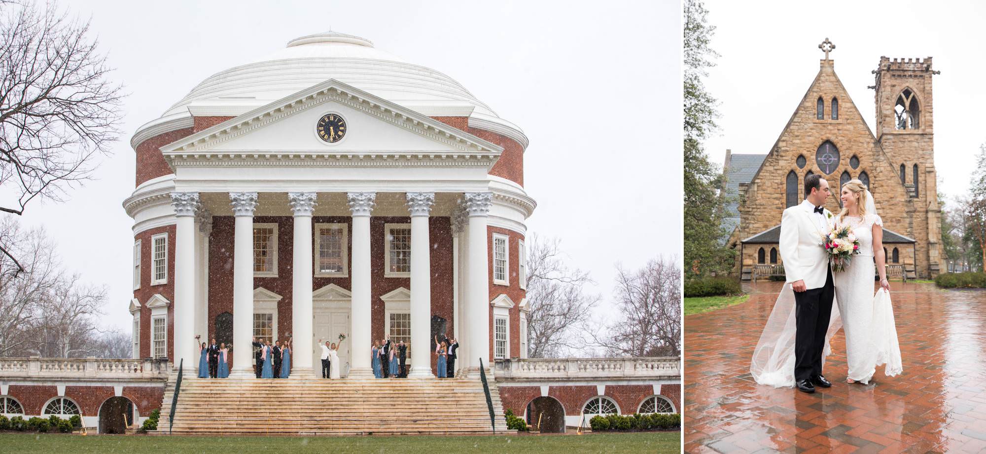 University of Virginia Boar's Head Inn Wedding