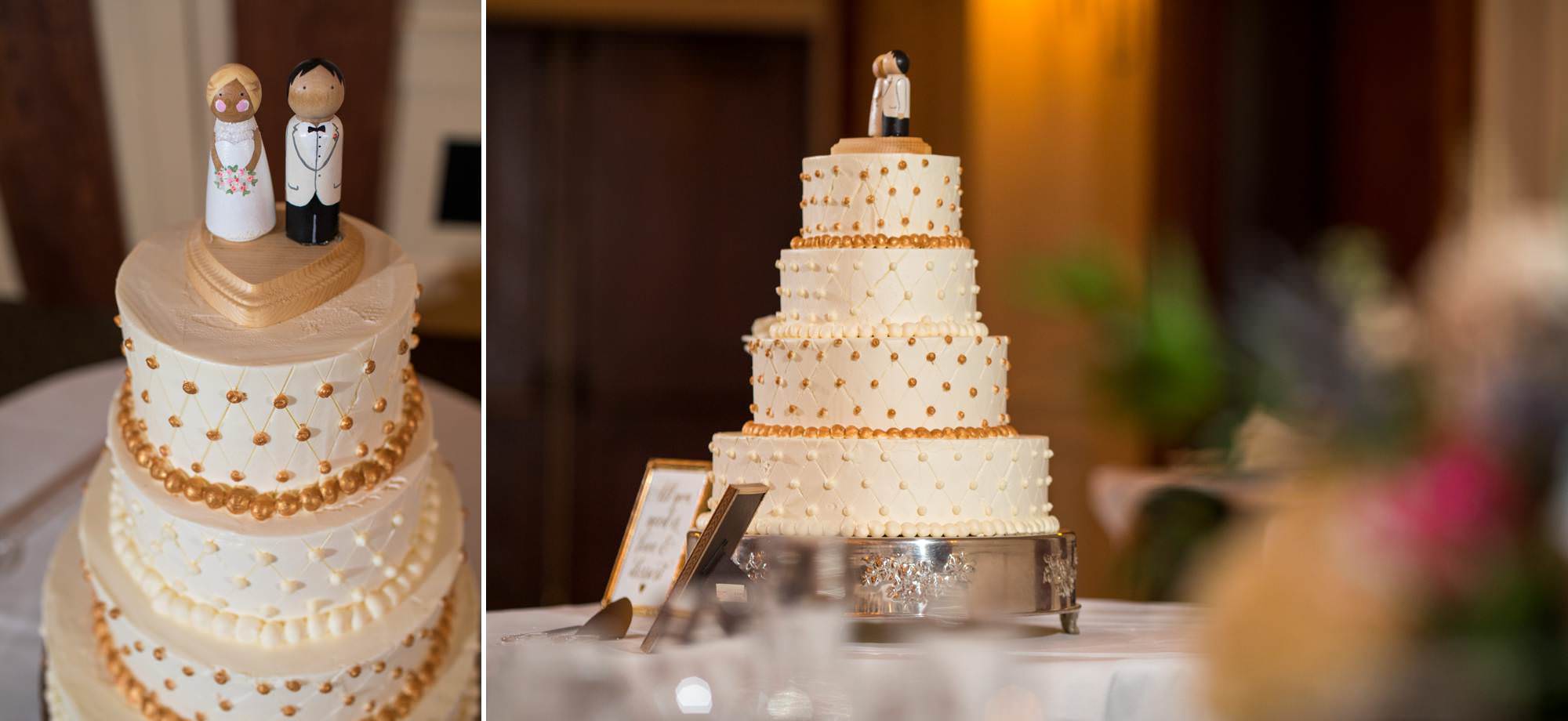 Boar's head Inn Wedding Cake