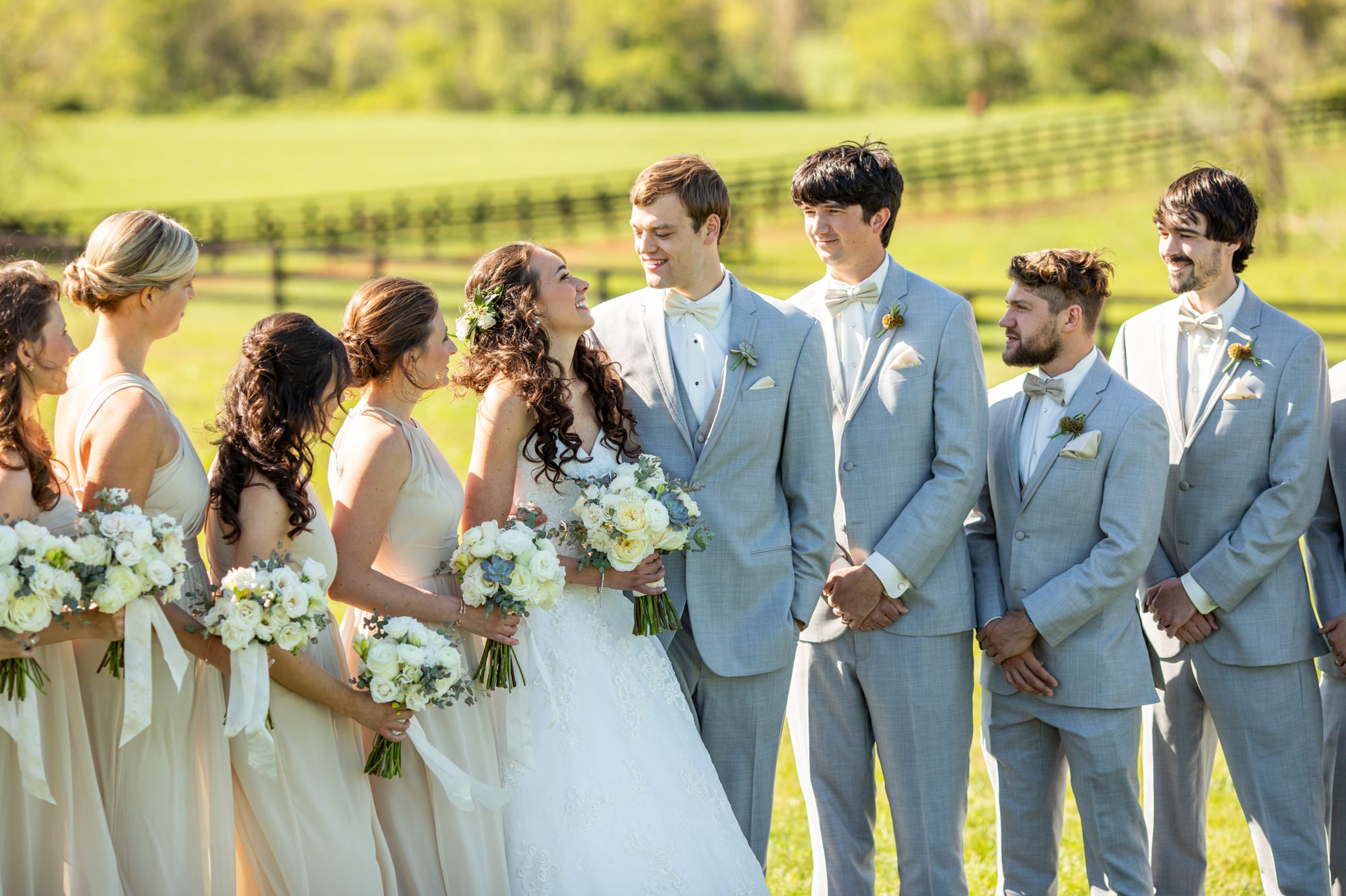 King Family Vineyards Bridal Party