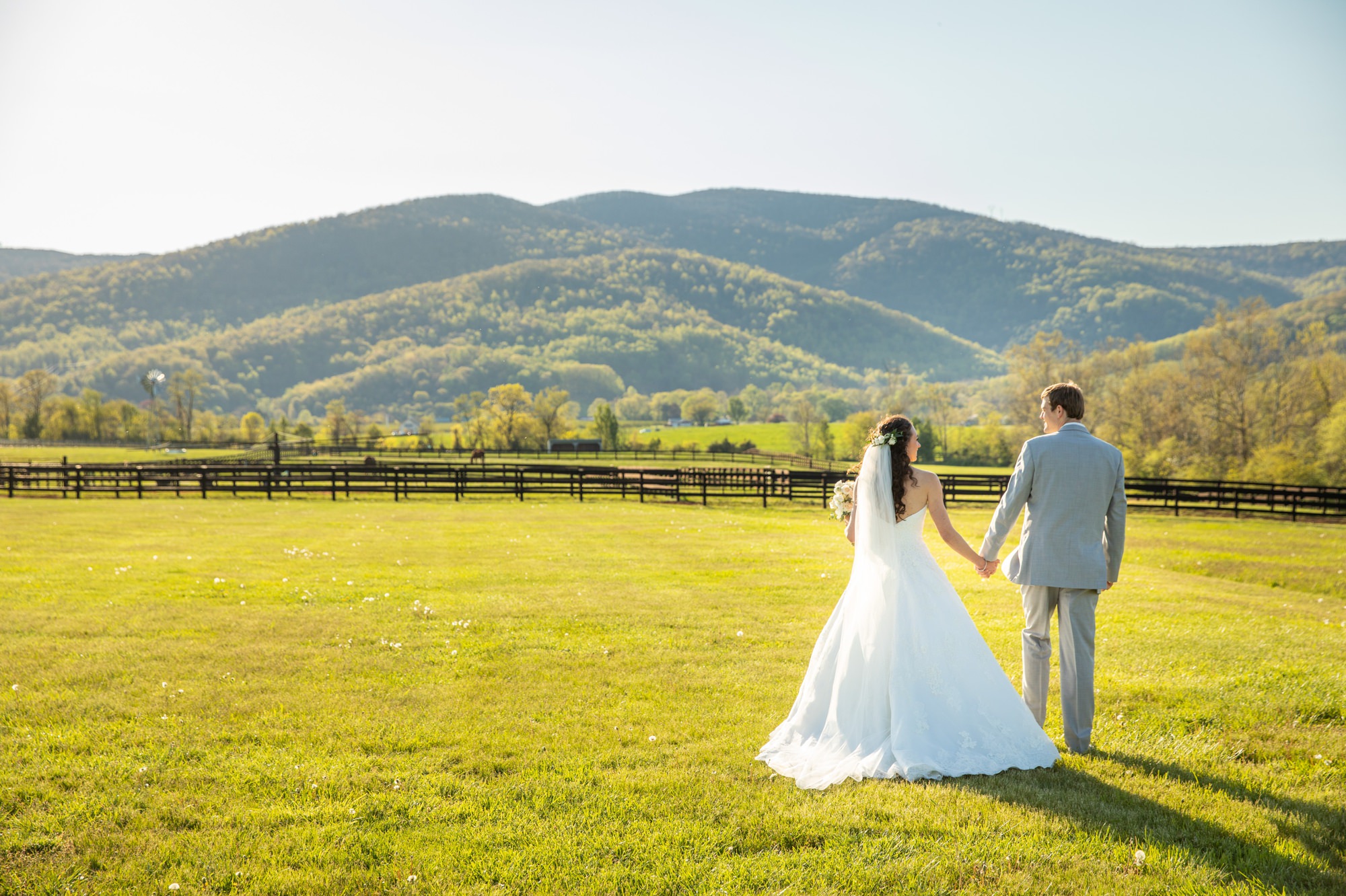 King Family Vineyards Summer Wedding