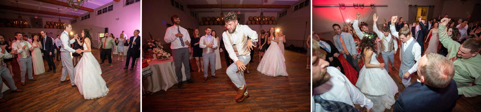 King Family Vineyards Wedding Dance Floor