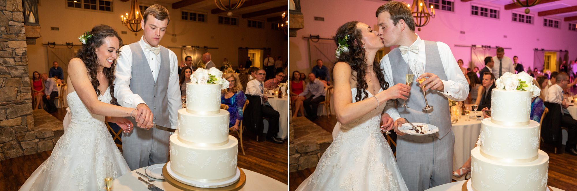 Cake Cutting King Family Vineyards