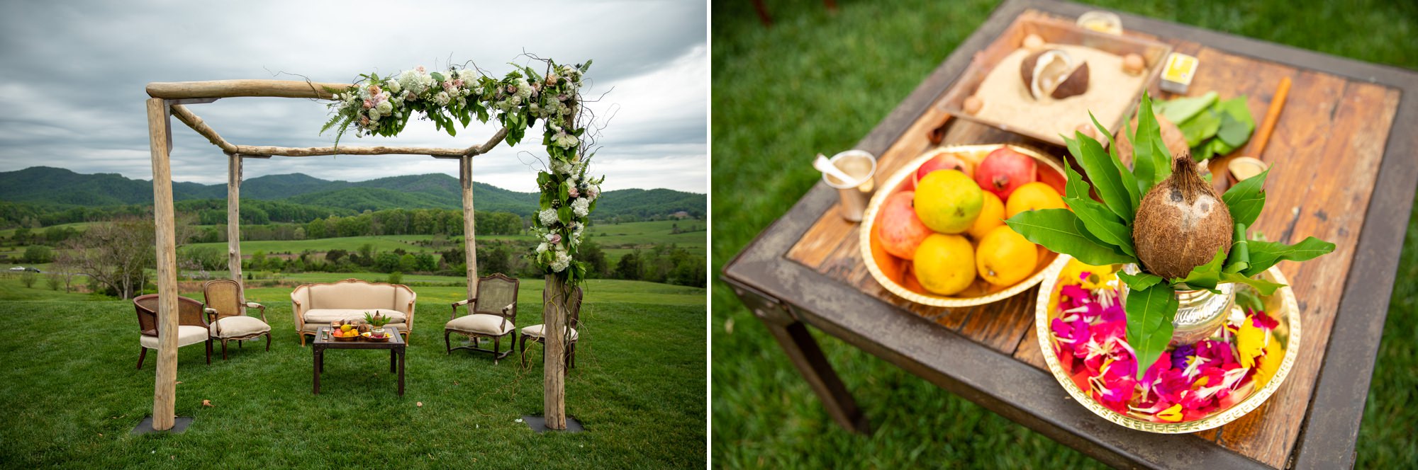 Pippin Hill Farm and Vineyards Indian Wedding
