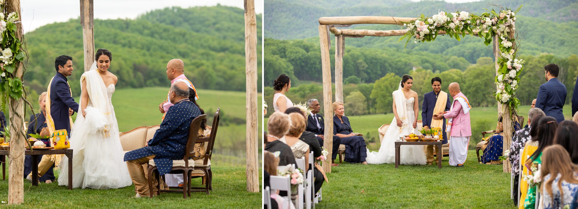 Indian Fusion Wedding Charlottesville Virginia