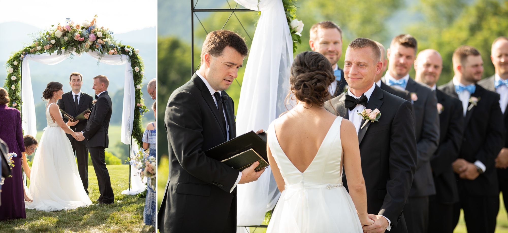 Pippin HIll Farm Outside Ceremony