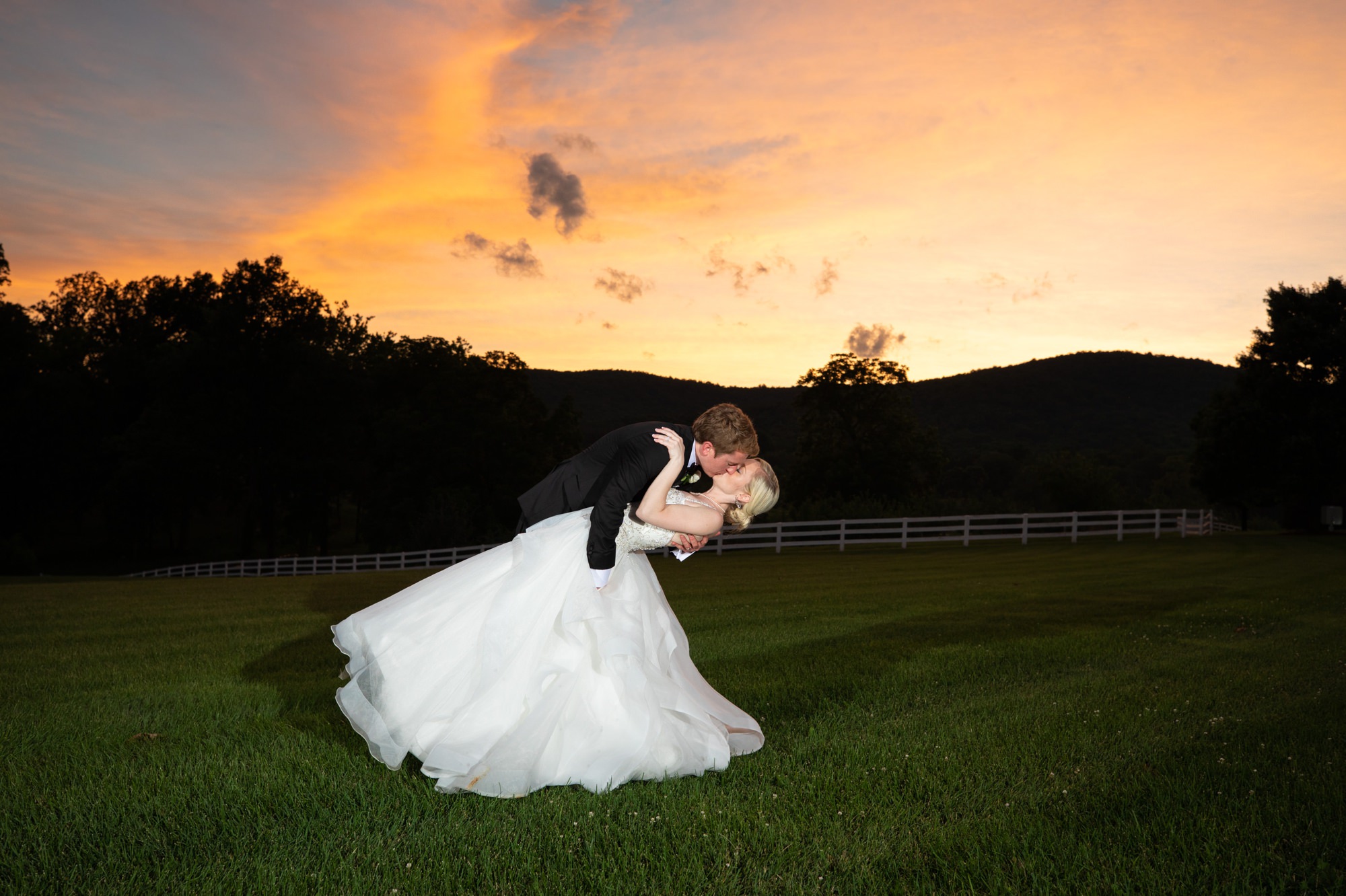 Glamorous Charlottesville Wedding