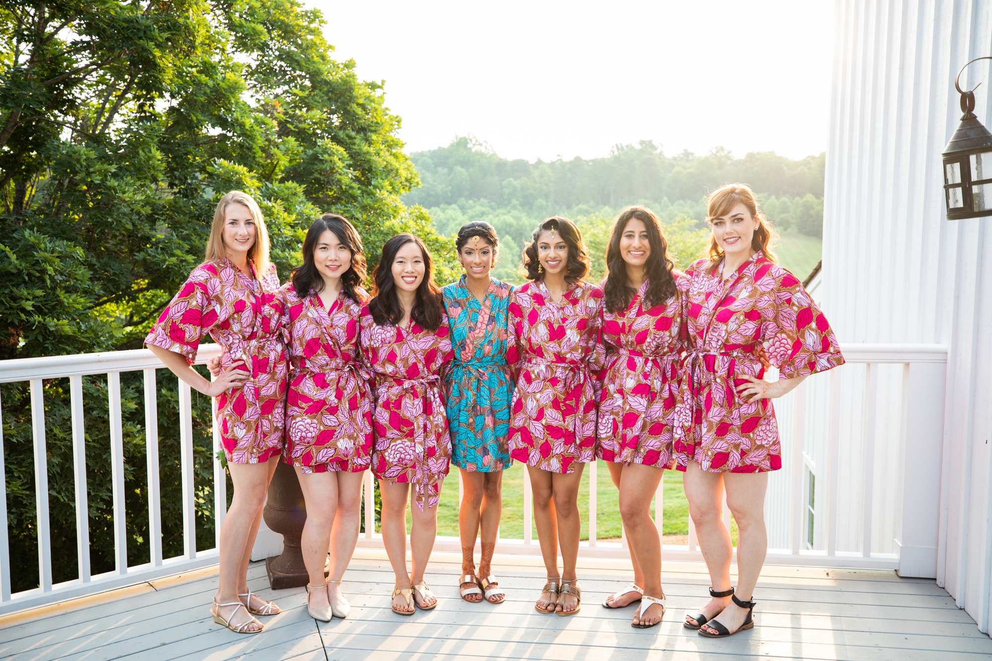 Indian Wedding Bridesmaid Robes