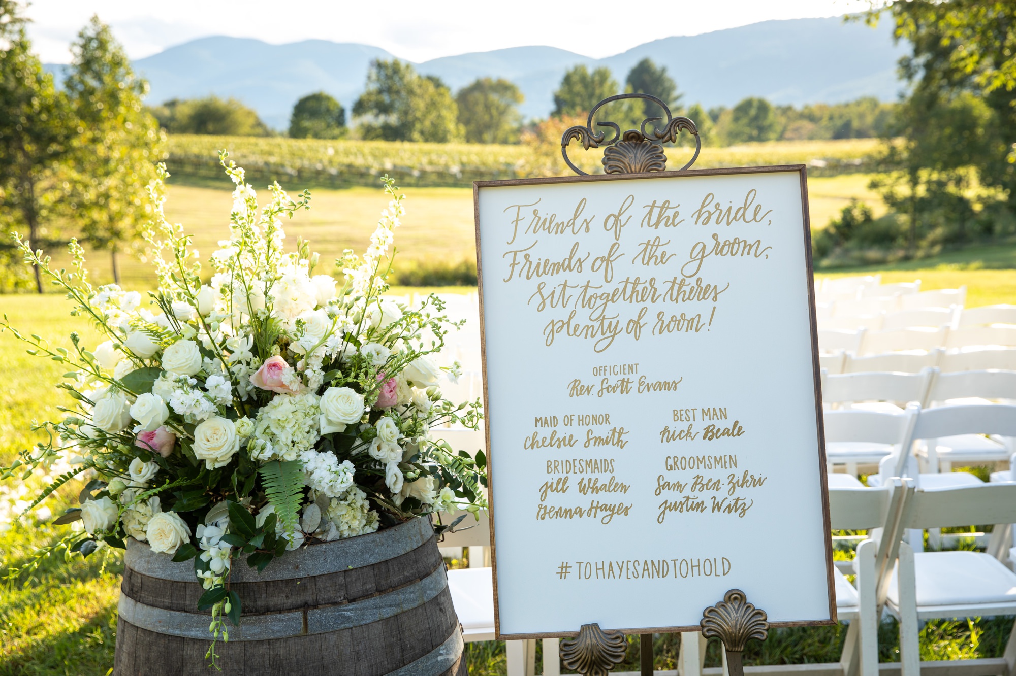 Veritas Winery and Vineyard Fall Weddings
