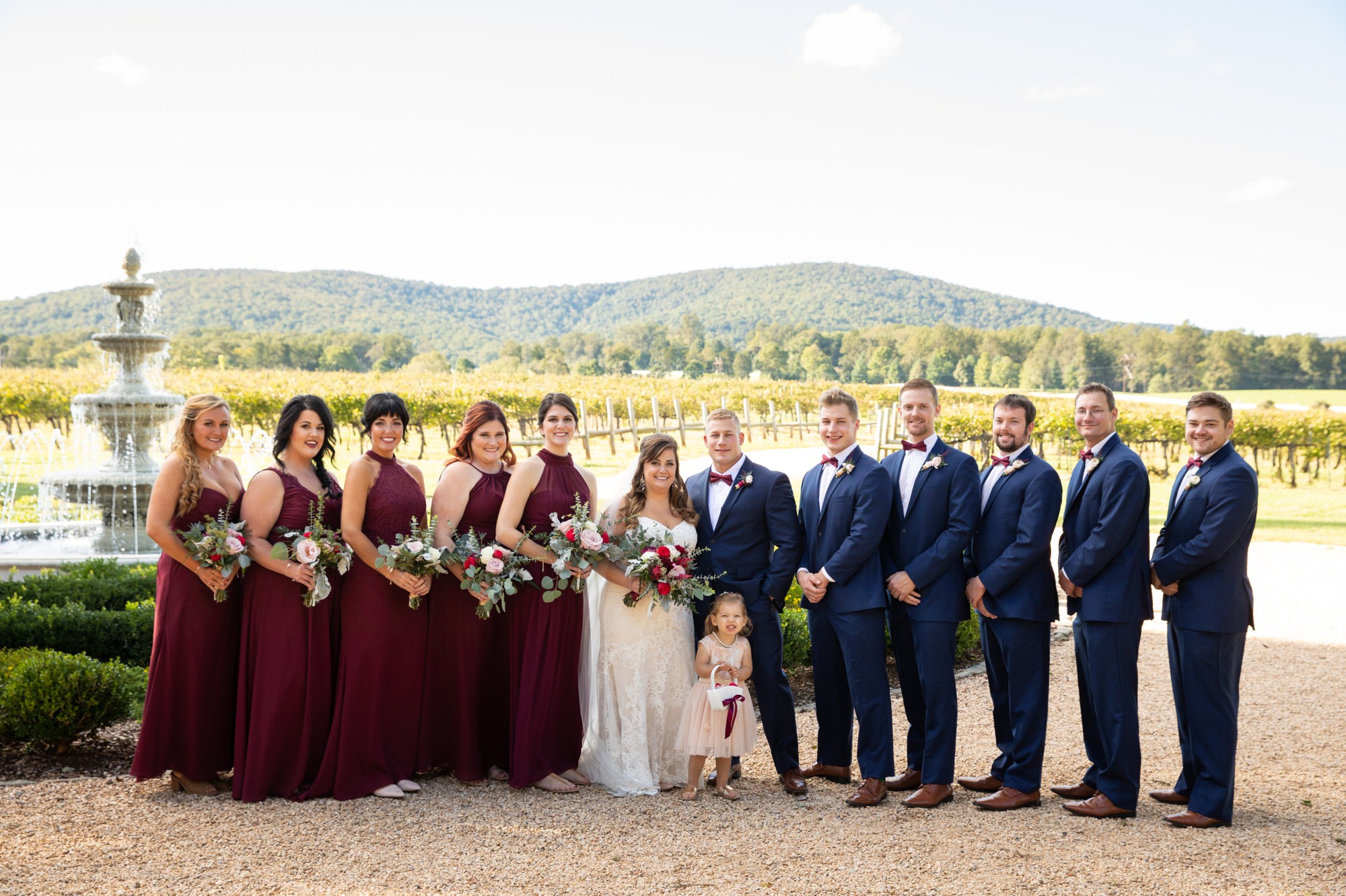 Vineyard Wedding Photographers Virginia