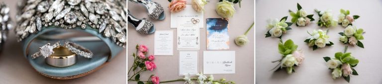 Beautiful Blush and White Wedding Details
