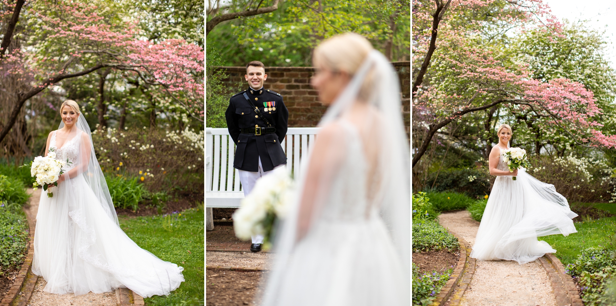 UVA Spring Wedding Photographer