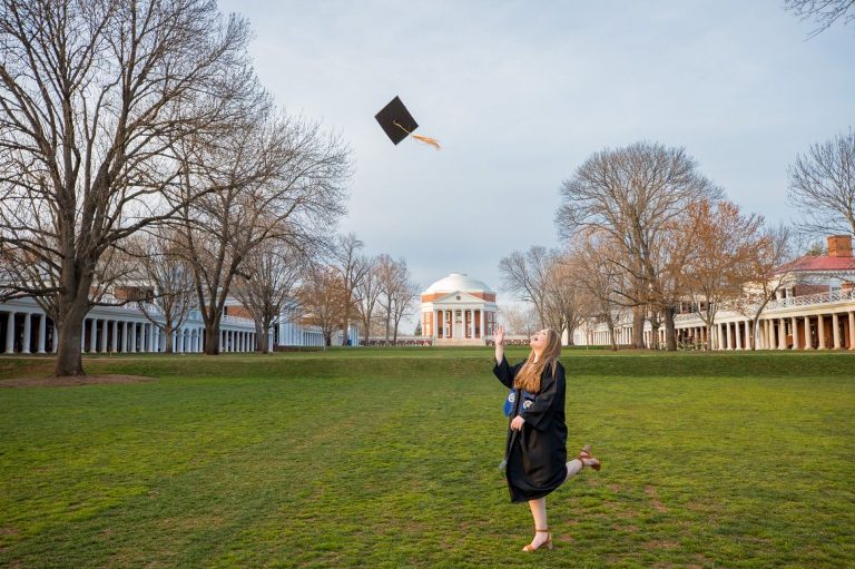 UVA Cap and Gown Pictures