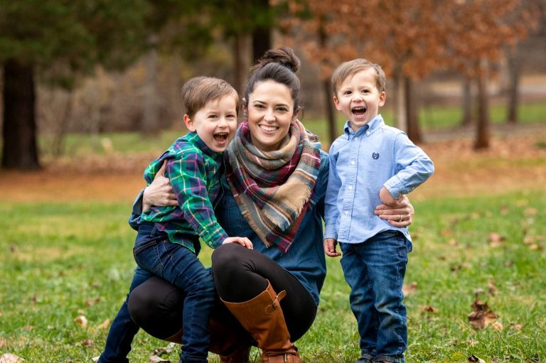 Mother and Sons Portraits Charlottesville VA