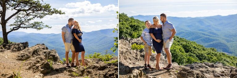 Maternity session at Ravens Roost Overlook