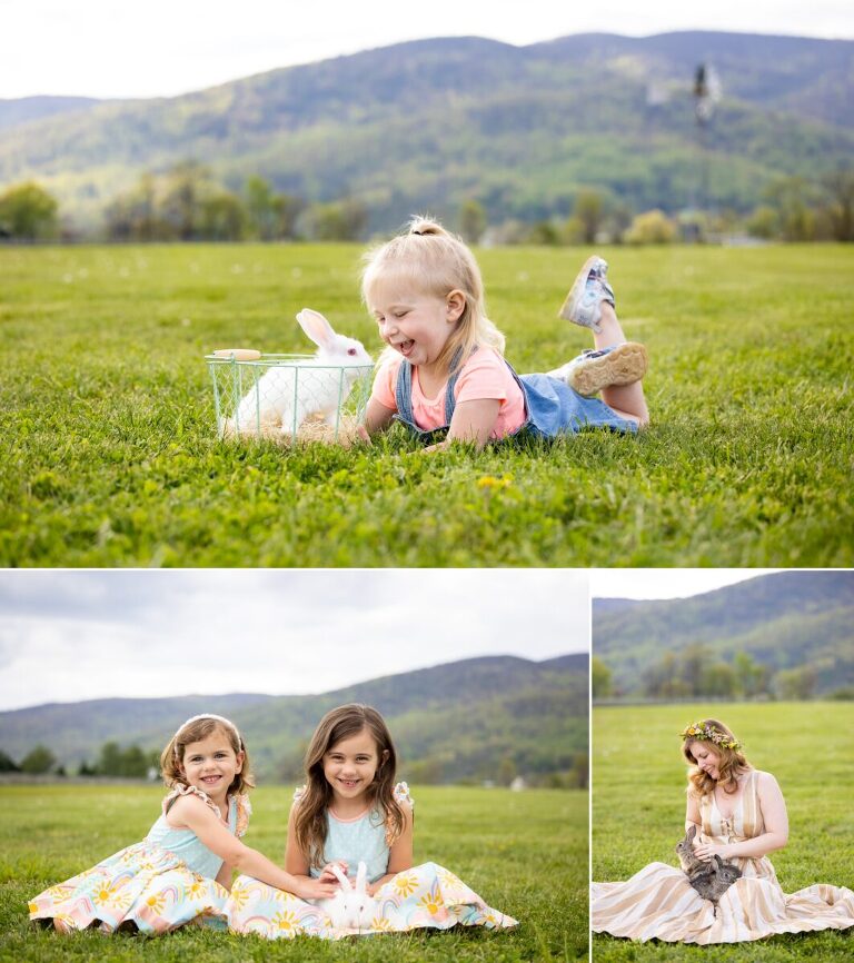 Spring mini sessions at King Family Vineyards