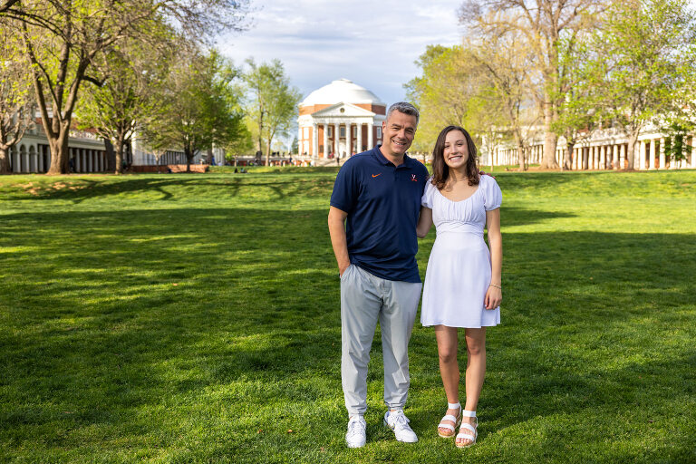 UVA lawn senior portrait ideas