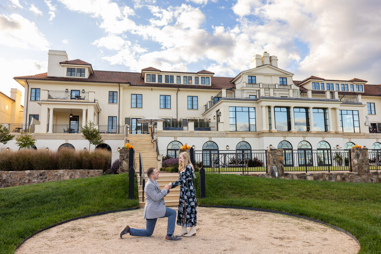 engagement photography ideas Keswick Hall